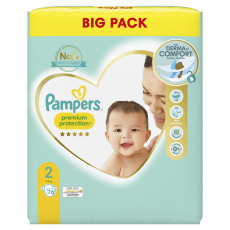 Pampers Premium Protection New Baby Gr.2 Mini 4-8kg Big Pack 68 Stk (2x PZN 19373092)