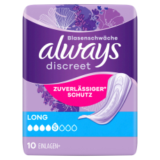 always Discreet Inkontinenz Long 5 x 10   5 x PZN 11642782