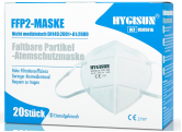 HYGISUN FFP2 Maske EN149:2001+A1:200  CE2797 20 Stück