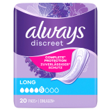 Always Discreet Inkontinenz Einlagen Long Monatspaket 80 Stück (1 x PZN 17442972)
