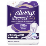 Always Discreet Inkontinenz Einlagen Ultimate Nacht Monatspaket 48 Stück