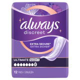 Always Discreet Inkontinenz Einlagen Ultimate Nacht Monatspaket 48 Stück ( 1 x PZN 17970926)