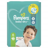 Pampers Baby Dry Gr.6 Extra Large 13-18kg Single Pack 22 STK (4x PZN 17970702)