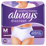 always Discreet Inkontinenz  Pants Plus M 10 St. 2 x PZN 19224937 = 2 x 10 St.