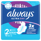 always Ultra Binde Long mit Flügeln 12 Stück Inhalt 12 x PZN 19752441