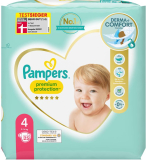 Pampers Premium Protection Gr.4 Maxi 9-14kg Single Pack 25 Stk (4x PZN 17970760)